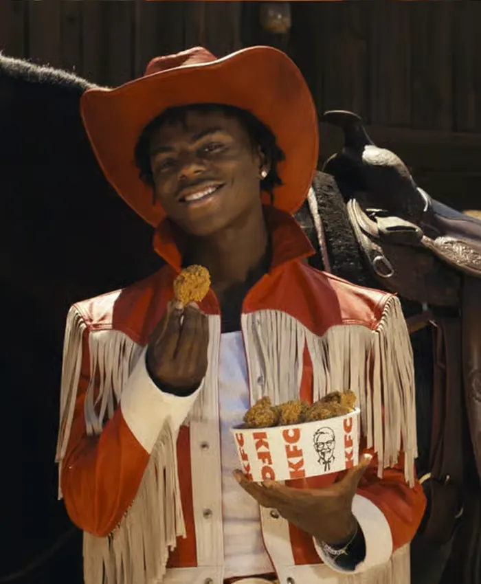 IShowSpeed KFC Red Fringe Jacket