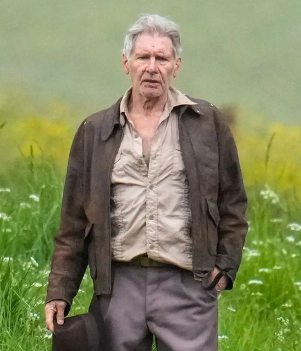 Indiana Jones 5 Harrison Ford Brown Jacket