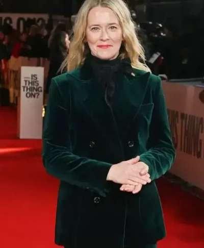 Is This Thing On UK Gala Screening Edith Bowman Green Blazer