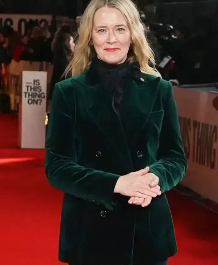 Is This Thing On UK Gala Screening Edith Bowman Green Blazer
