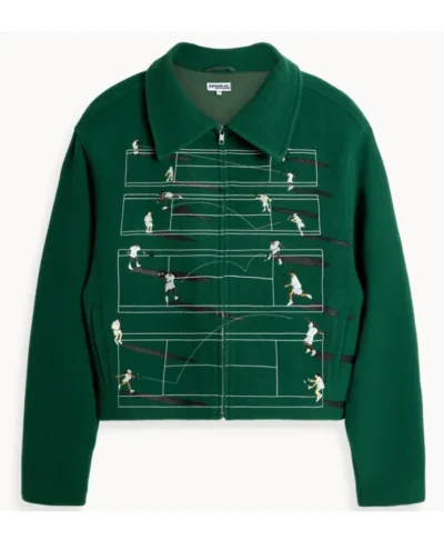 J Balvin US Open 2026 Wool Tennis Jacket