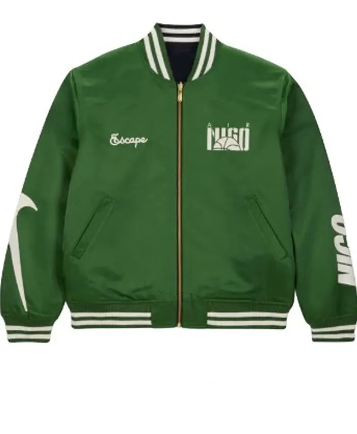 J Hope Arirang World Tour Stage Nike Green Coach Jacket