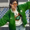 J Hope Arirang World Tour Stage Nike Green Coach Jacket