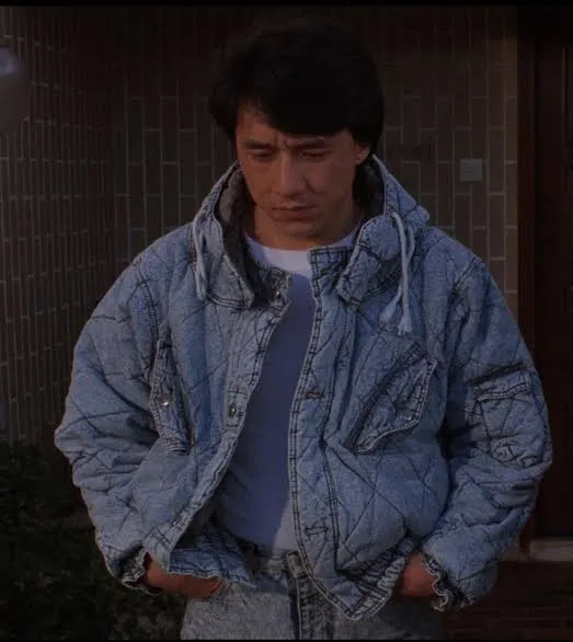 Jackie Chan Blue Windbreaker Jacket