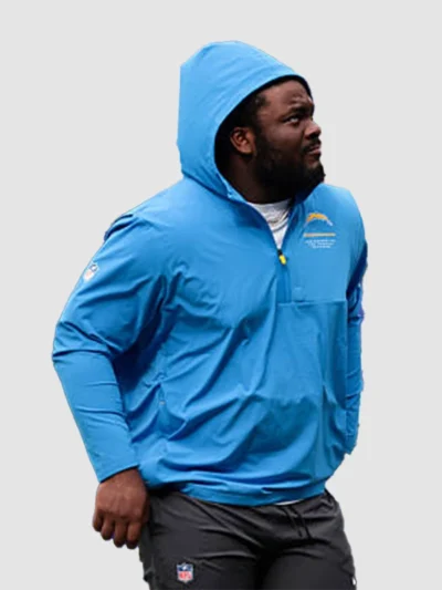 Jamaree Caldwell Los Angeles Chargers Anorak Jacket