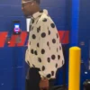 Jameis Winston White And Black Polka Dot Jacket