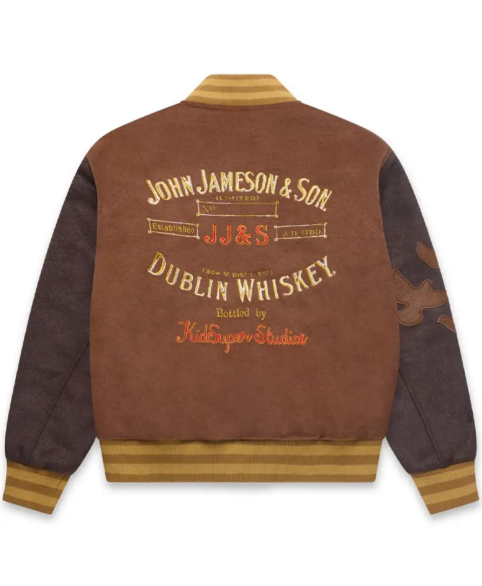 Jameson x KidSuper Wool Varsity Jacket