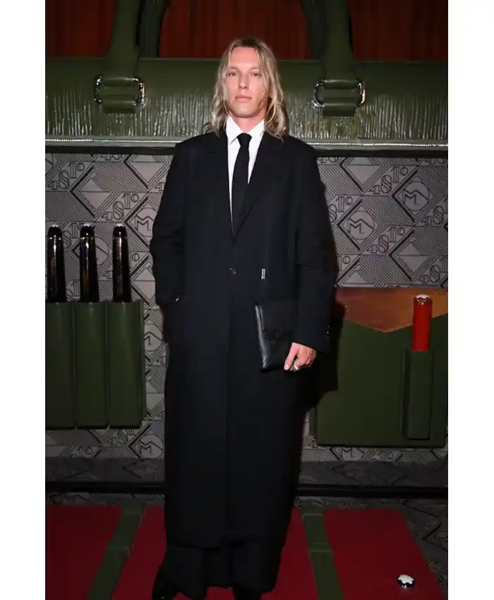 Jamie Campbell Montblanc NYFW 2026 Coat