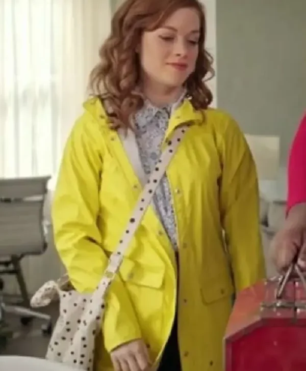 Jane Levy Zoey’s Extraordinary Playlist Yellow Coat