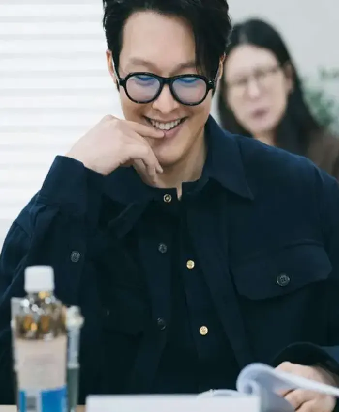 Jang Ki-yong Dynamite Kiss Black Wool Jacket