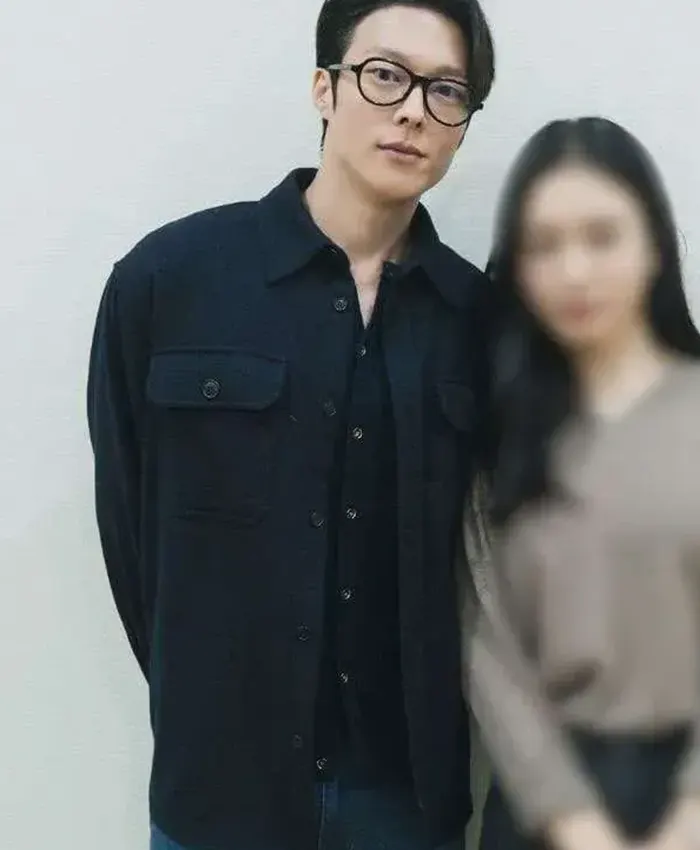 Jang Ki-yong Dynamite Kiss Black Wool Jacket