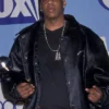 Jay-Z Roc-A-Fella Records Leather Varsity Jacket