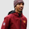 Jayden Daniels Washington Commanders Satin Jacket