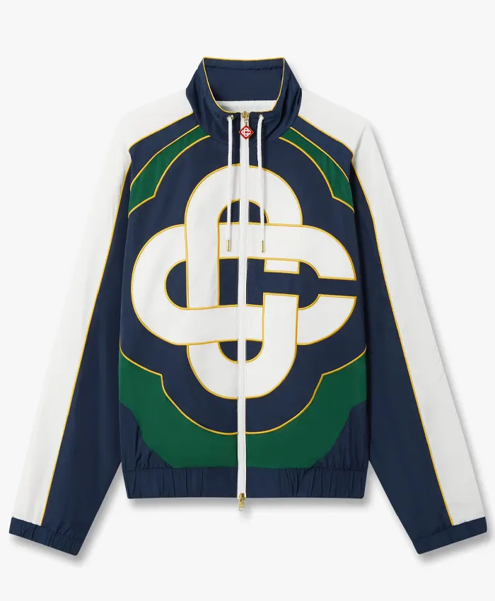 Jeff Hamilton Japan Osaka Green & Navy Windbreaker Jacket
