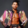 Joaquin Wilde WWE Las Vegas Multicolor Fringed Jacket