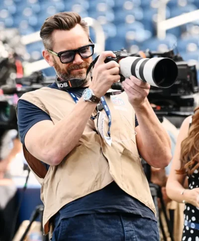 Joel McHale NFL Media Vest