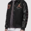 Jordan London Wool and Leather Varsity Jacket