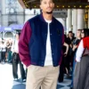 Josh Hart New York Fashion Blue Wool Varsity Jacket