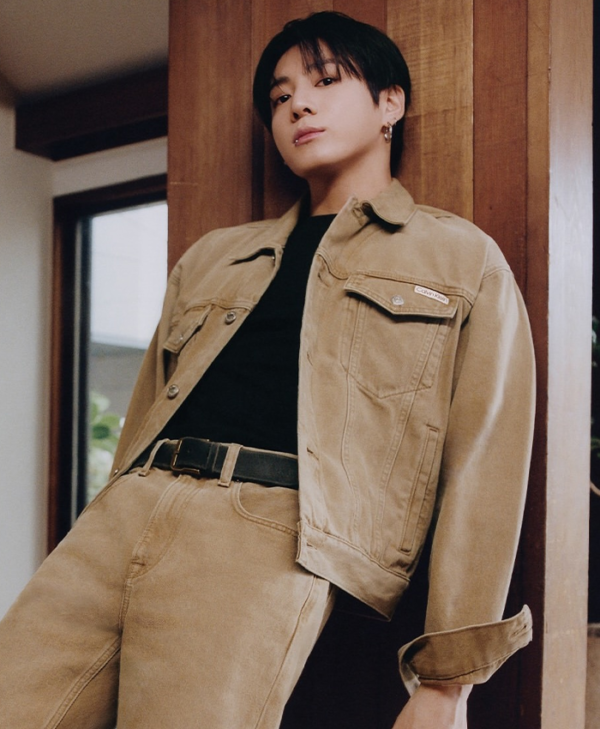 Jungkook Calvin Klein Fall 2026 Denim Campaign Trucker Jacket