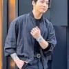 Jungkook Hublot Ginza Boutique Bomber Jacket