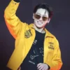 Jungkook Yellow Cotton Jacket
