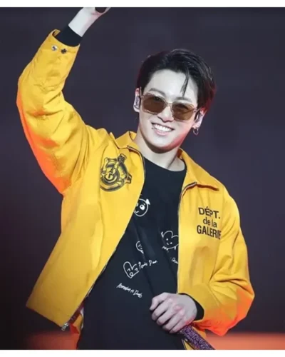 Jungkook Yellow Cotton Jacket