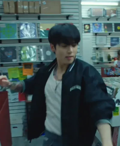 Jungkook x Calvin Klein Varsity Jacket