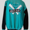 K-Pop BTS Jungkook ARMY Zip Baseball Logo Letterman Jacket