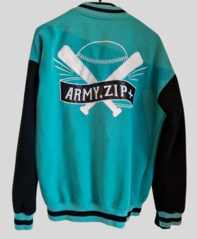 K-Pop BTS Jungkook ARMY Zip Baseball Logo Letterman Jacket