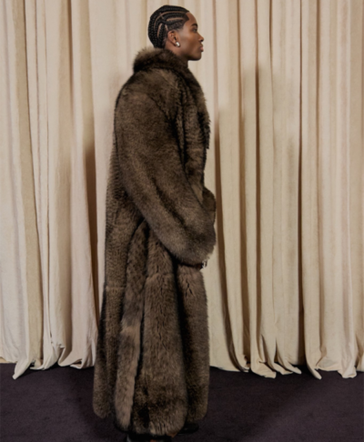 Kai Cenat Alton Vivet Fur Coat
