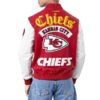 Kansas City Chiefs Best of Varsity Leather Jacket