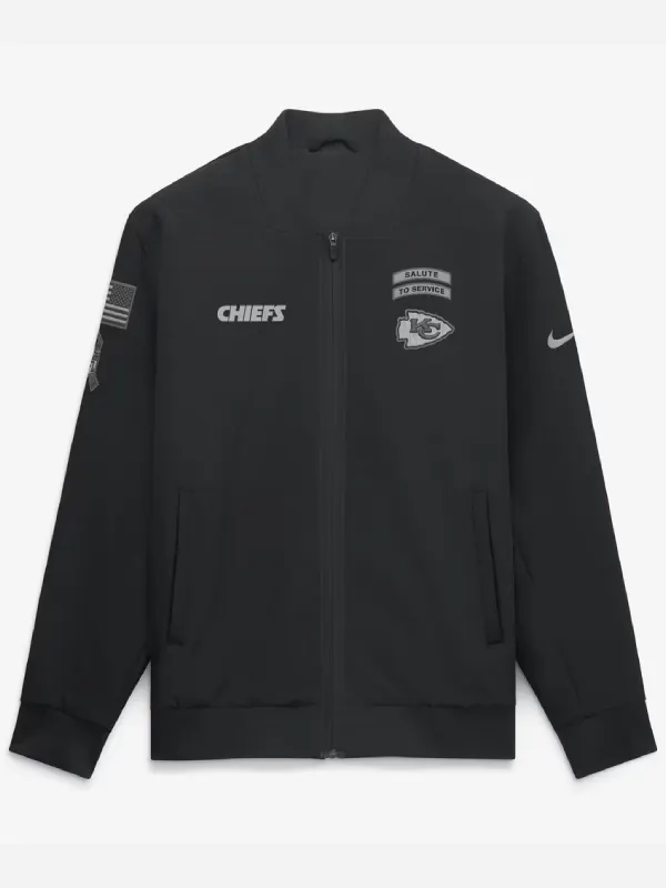 Kansas City Chiefs Salute to Service Bomber Jacket 2026