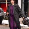 Kate Bishop Doomsday Plaid Wool Coat