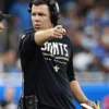 Kellen Moore 2026 Saints Sideline Long Sleeve Hooded T-Shirt