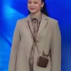 Kim Chiu Beige Oversized Blazer