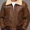 King Of Fighters Terry Bogard Brown Leather Jacket