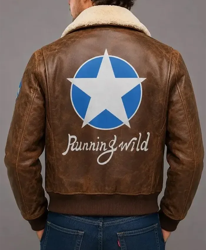 King Of Fighters Terry Bogard Brown Leather Jacket