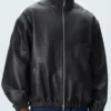Kith NYC Yankees Leather Ames Coat