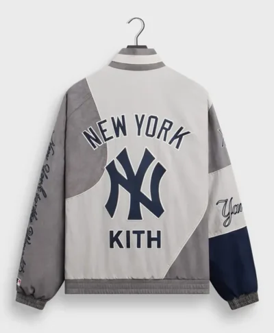 Kith NYC Yankees Percy Satin Bomber Coat