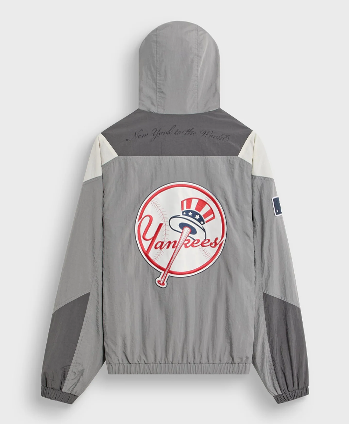 Kith New York Yankees 2026 Nylon Dante Pullover Jacket