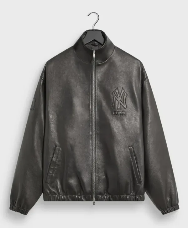 Kith New York Yankees Leather Ames Jacket