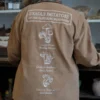 Knock Thrice Botanical Embroidered Canvas Jacket