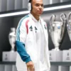 Kylian Mbappé Real Madrid White Training Jacket
