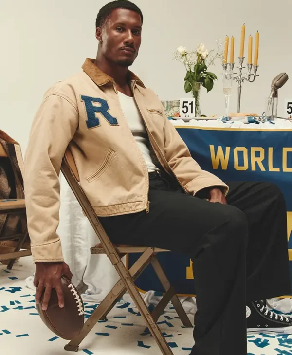 LA Rams 1951 Championship Wool and Leather Varsity Jacket