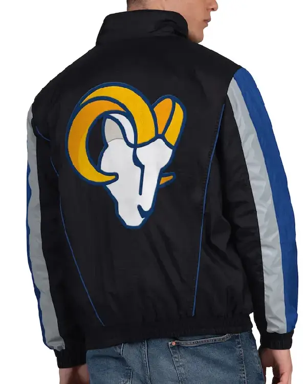 LA Rams Thursday Night Gridiron Half-Zip Jacket