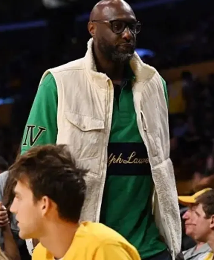 Lamar Odom Lakers-Rockets First-Round Playoff Vest
