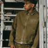 Lamine Yamal x American Eagle Olive Tracksuit Jacket