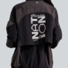 Las Vegas Raiders lululemon Women’s Black Ventilated Oversized Track Jacket