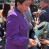 Lea Salonga Walk of Fame Purple Blazer