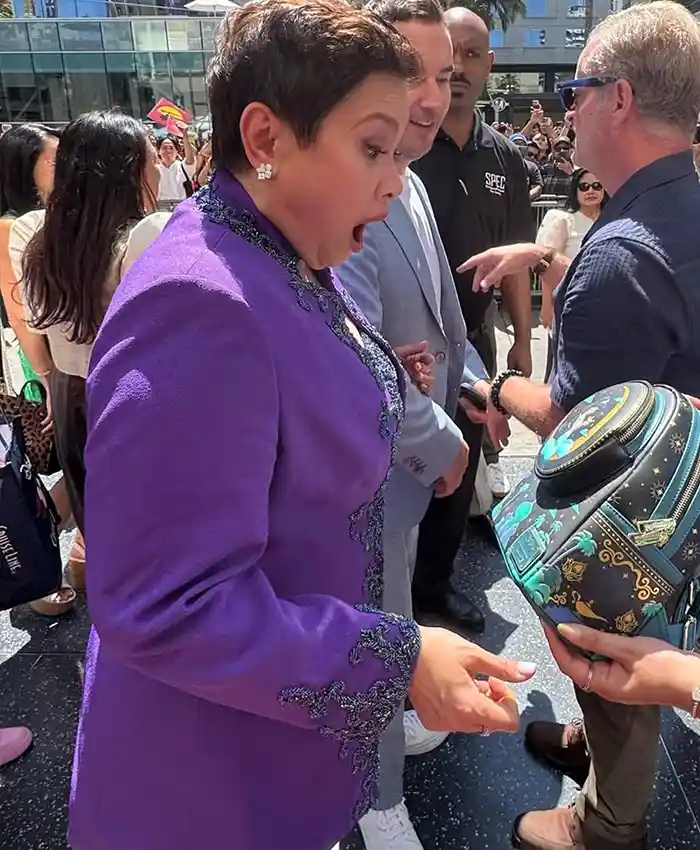 Lea Salonga Walk of Fame Purple Blazer